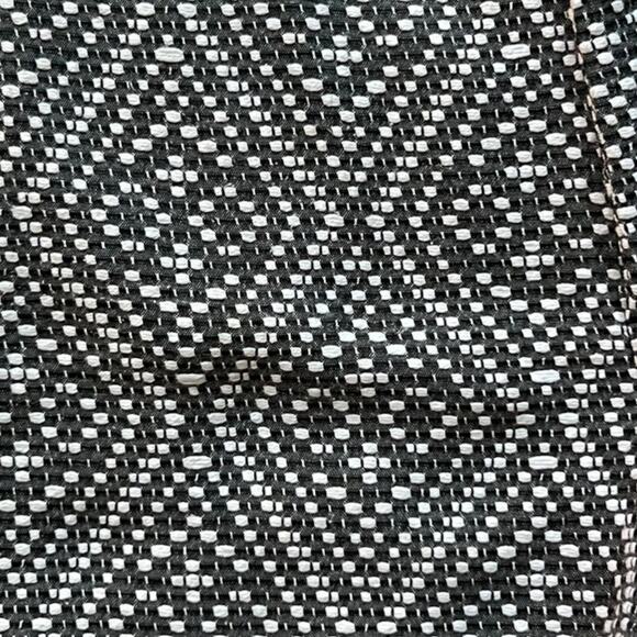 GAP Women's Black & White High Waist Side Lace Woven Jacquard Print Shorts Sz 8 - Picture 10 of 13